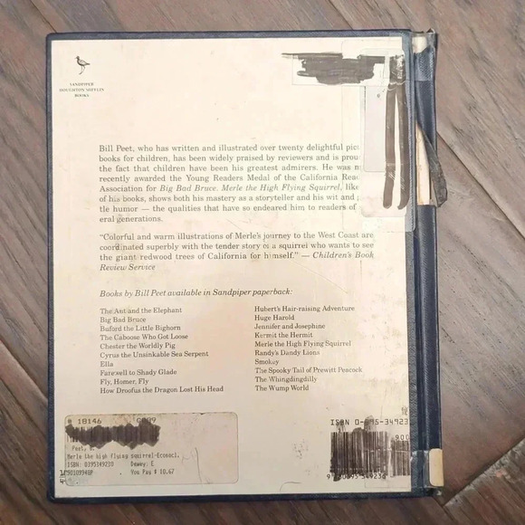 Merle the High Flying Squirrel by Bill Peet - Picture 2 of 9